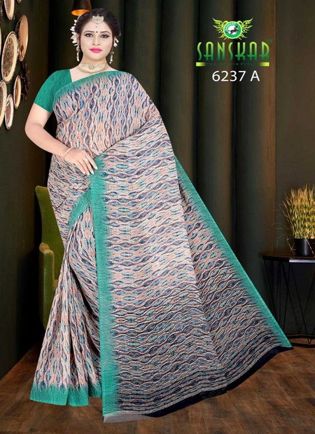 Pallavi Fgh By Sanskar Georgette Comfy Wear Saree Wholesale Clothing Distributors In India